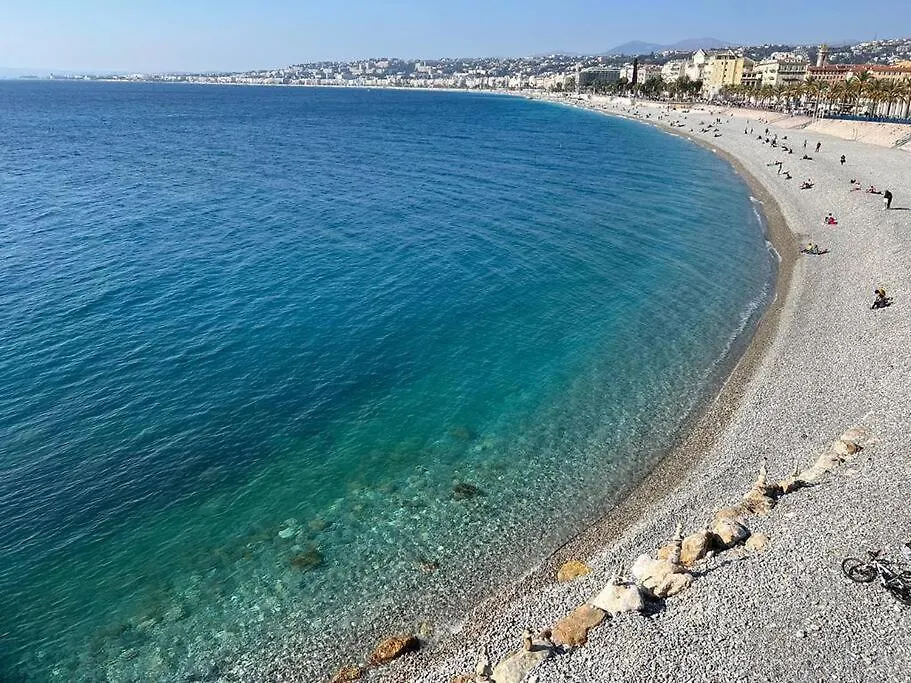 Bd Grosso Apt 4 Prs, 300M Plage, Clim, Parking Νίκαια Διαμέρισμα