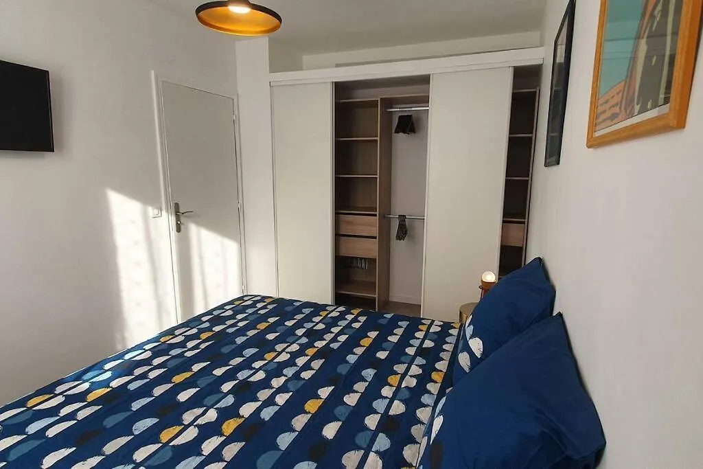 Bd Grosso Apt 4 Prs, 300M Plage, Clim, Parking Νίκαια