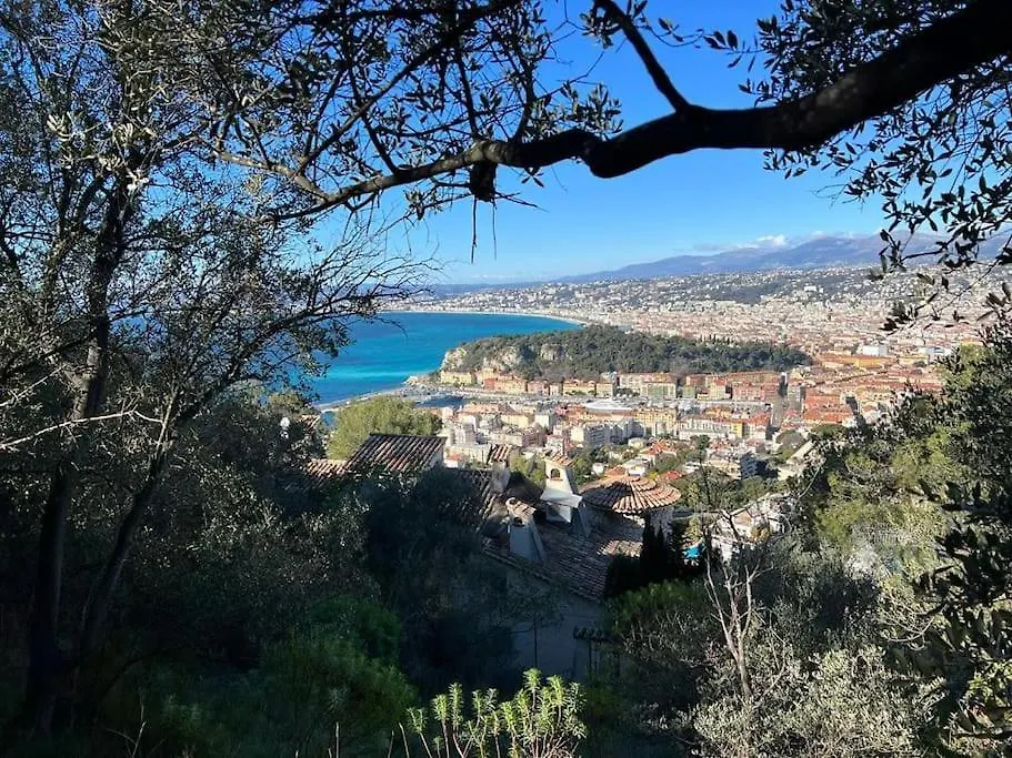 Apartment Bd Grosso Apt 4 Prs, 300M Plage, Clim, Parking Nice