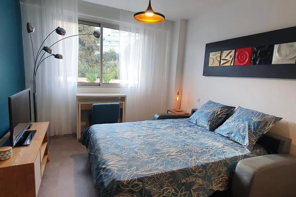 Bd Grosso Apt 4 Prs, 300M Plage, Clim, Parking Nice Apartment