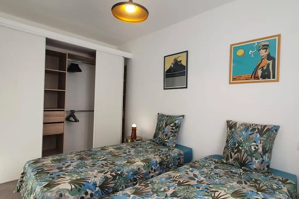 Bd Grosso Apt 4 Prs, 300M Plage, Clim, Parking Nice Apartment