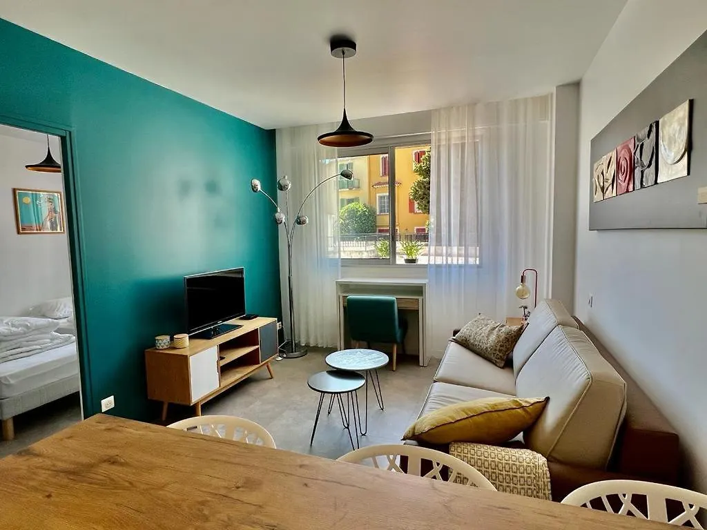 Bd Grosso Apt 4 Prs, 300M Plage, Clim, Parking Nice