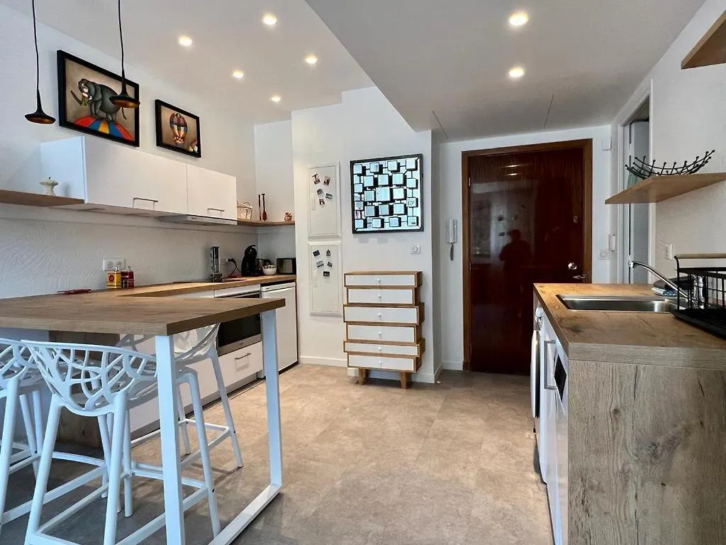Bd Grosso Apt 4 Prs, 300M Plage, Clim, Parking Nice France