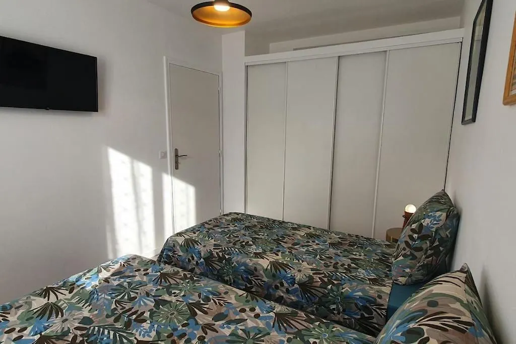 Apartment Bd Grosso Apt 4 Prs, 300M Plage, Clim, Parking Nice France